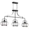 Quoizel Trilogy Linear Chandelier TRG338OZ - alternate 1